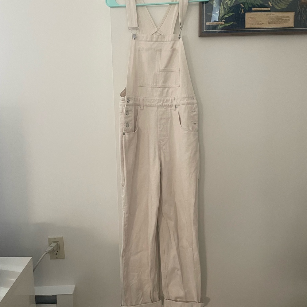 Steve Madden Women's Light Beige Overalls